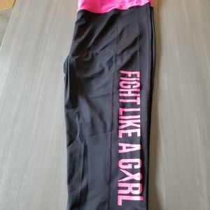 Ideology 3X capris fight like a girl